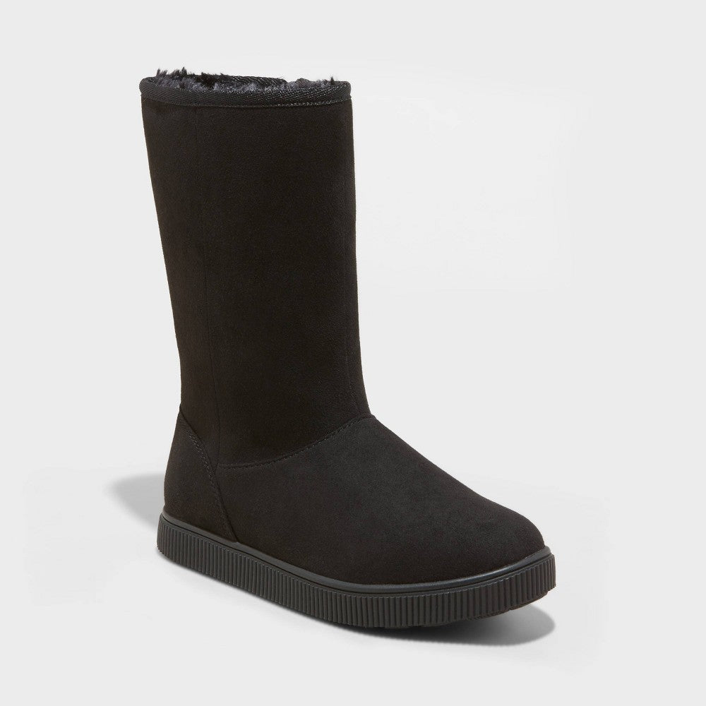 Girls' Natalia Shearling Style Mid-Calf Boots - Cat & Jack™ for Everyday Wear