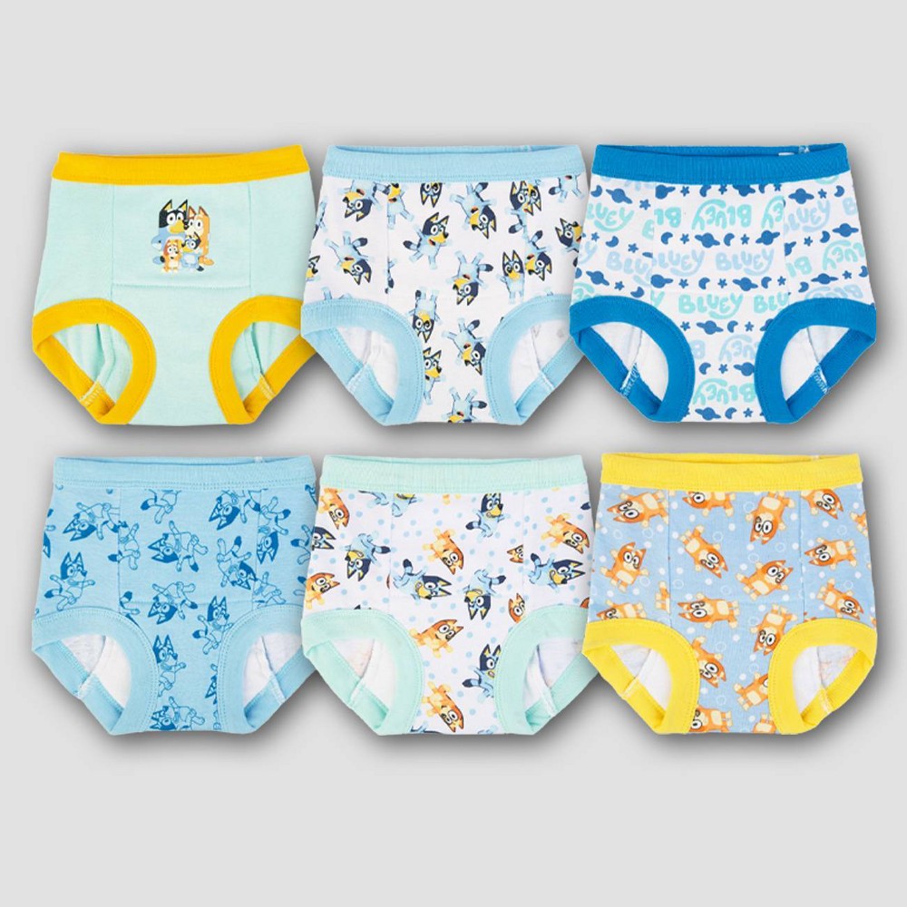 Toddler boy Bluey 6pk Training Underwear - 3T