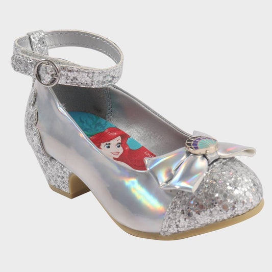 Disney Toddler Girls' Princess Ballet Flats Silver 9T