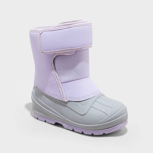 Toddler Girls' Lenny Winter Boots - Cat & Jack™ Cold-Weather Toddler Footwear