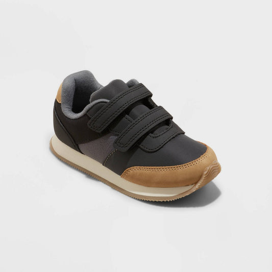 Toddler Charlie Retro Jogger Sneakers - Cat & Jack™ Charcoal Gray 2 - Boy