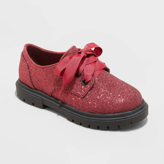 Toddler Girls' Phoebe Oxford Lace-up Shoes - Cat & Jack Dress School Casual Shoe