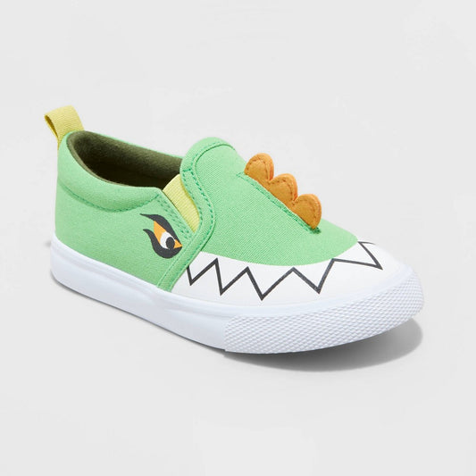 Toddler Boys' Eddy Slip-on Sneakers - Cat & Jack™ Green 5T