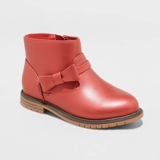 Toddler Girls' Harmony Booties - Cat & Jack™ Cozy Slip-On Booties for Little Kids