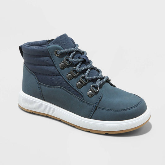 Boys' Damien Boots - Cat & Jack™ Classic Lace-Up Ankle Boots for Everyday Wear