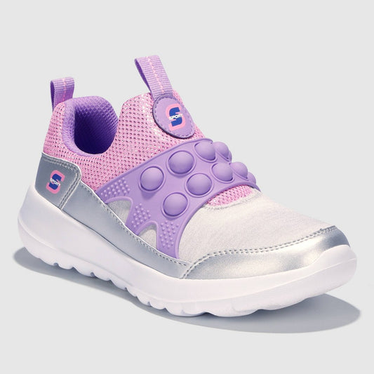 S Sport by Skechers Girls' Denise Sneakers Casual Athletic Comfort Shoes