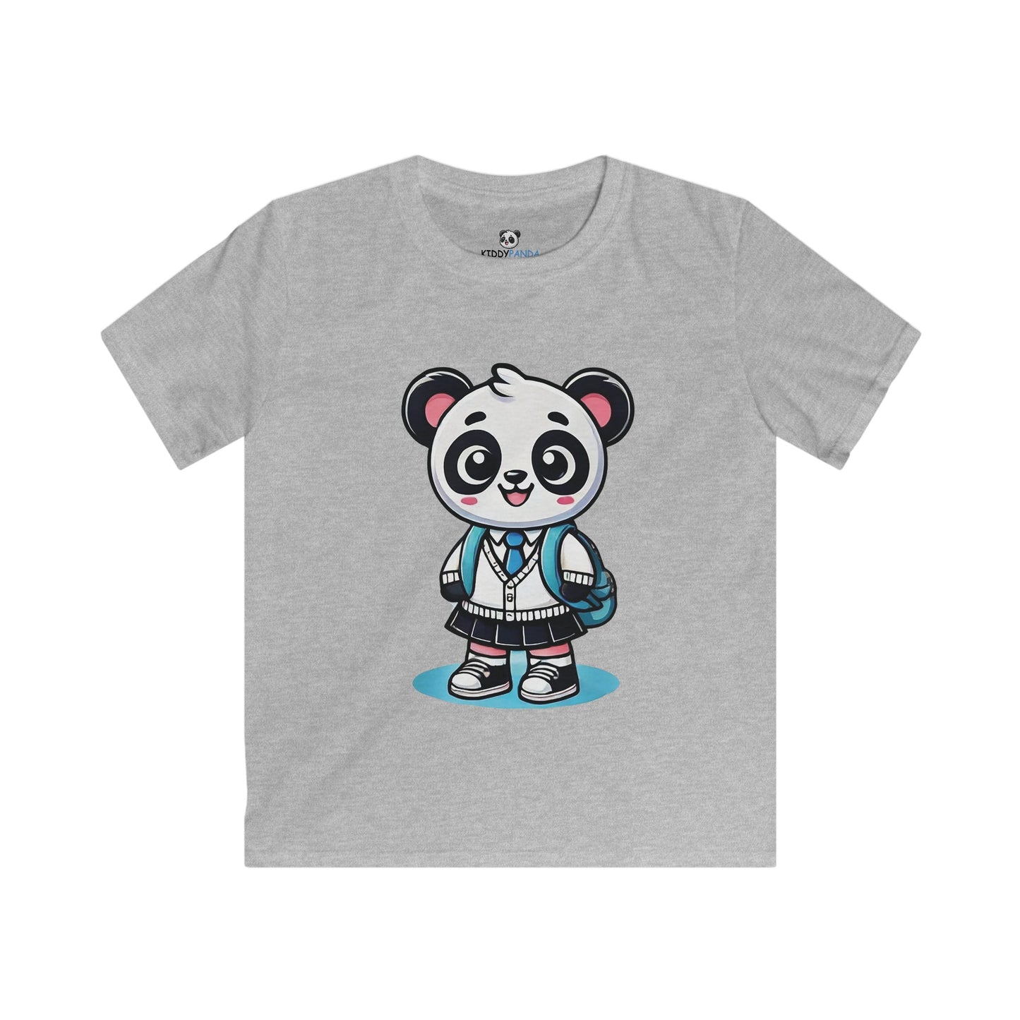 Panda School Girl T-Shirt