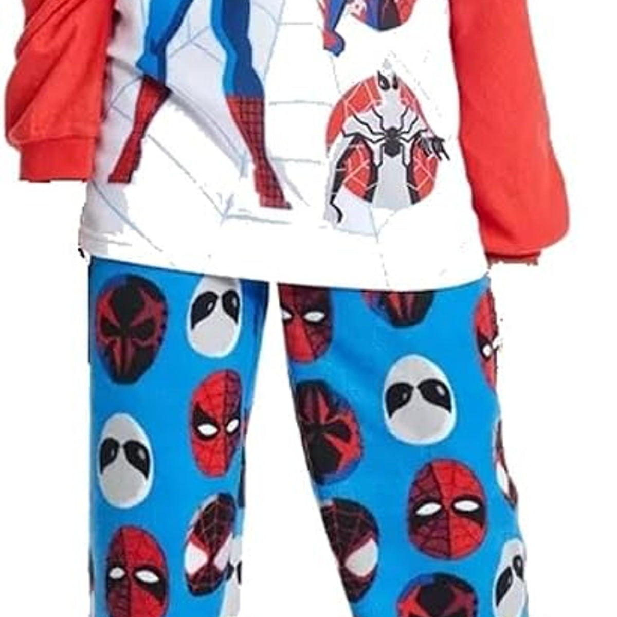 Marvel Spiderman Fleece Pajama Set, XS Boy