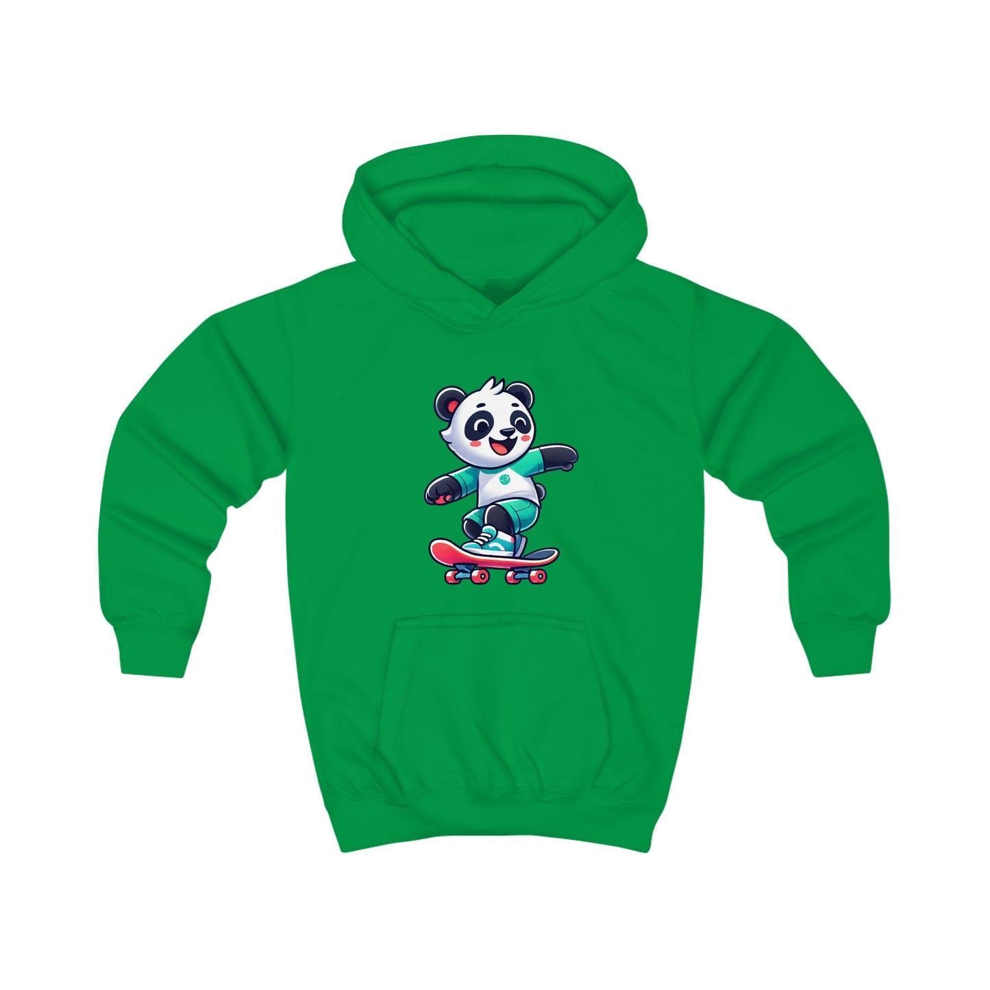 Panda Skateboard Kids Hoodie