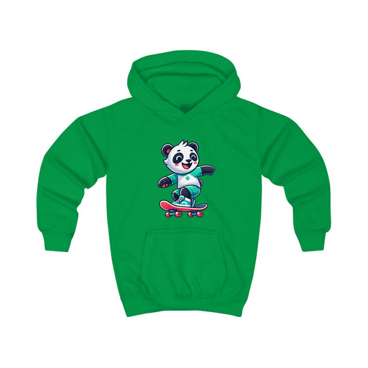 Panda Skateboard Kids Hoodie