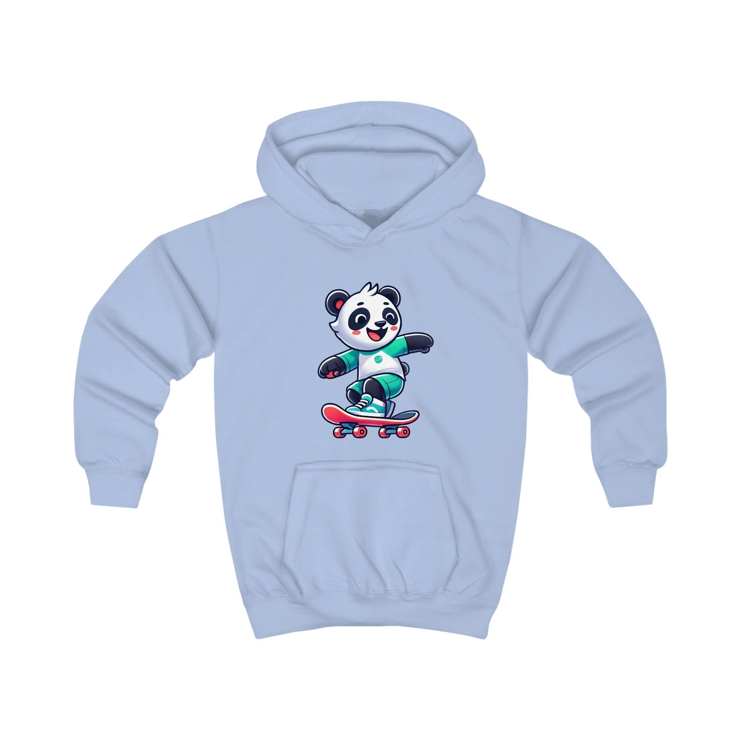 Panda Skateboard Kids Hoodie