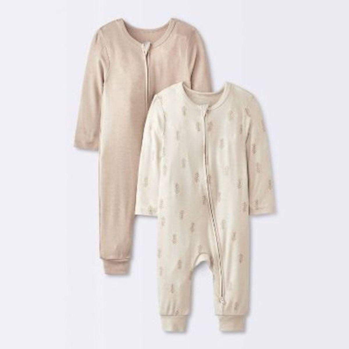Cloud Island Modal Blend Rompers 3-6M, Pack of 2 boys