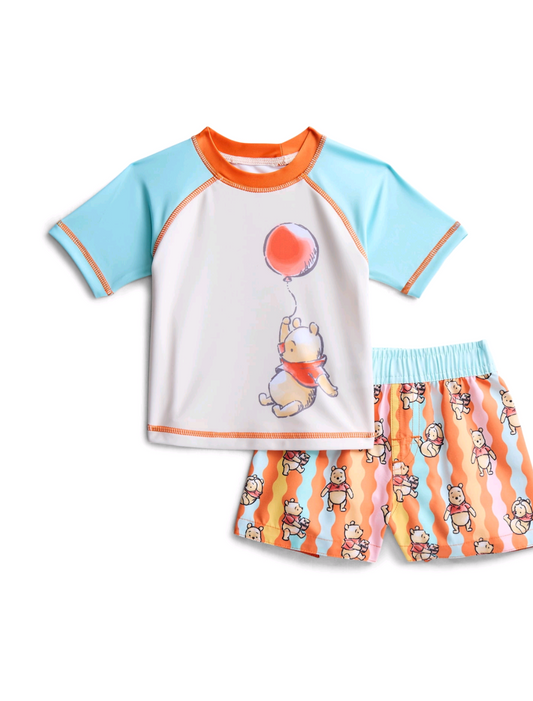 Disney Winnie the Pooh Swim Set boy 12M