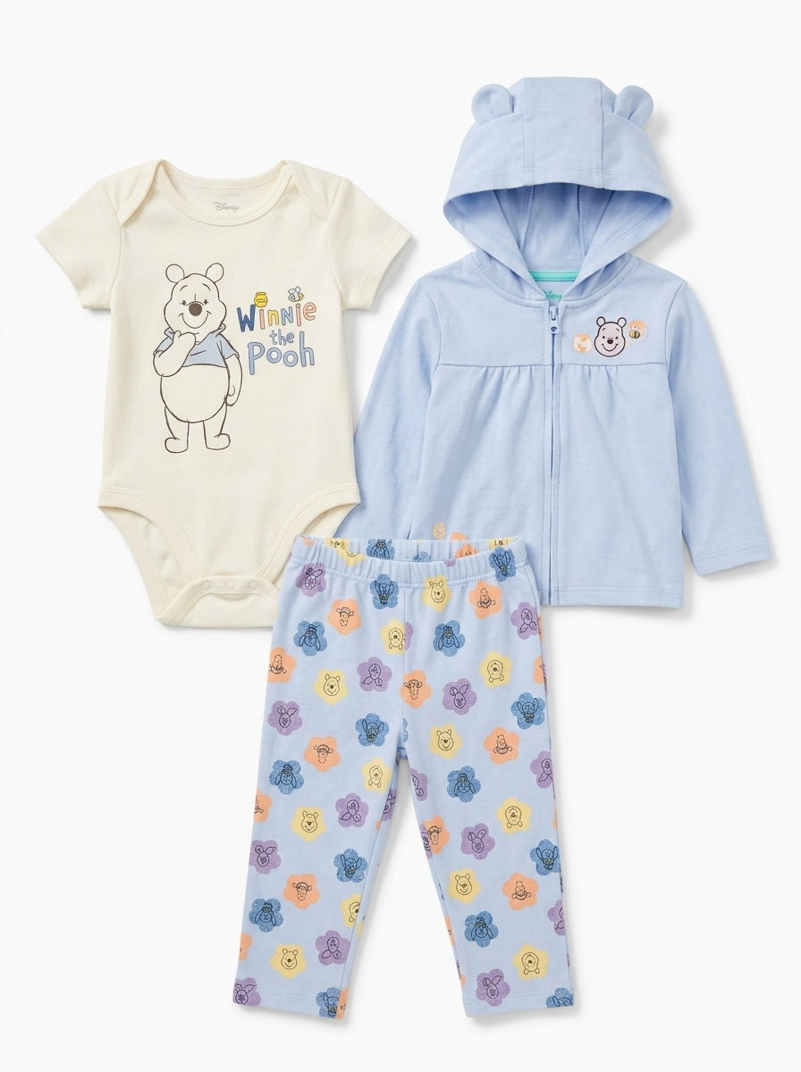 Disney Winnie the Pooh Baby girl 3pack Set 18M