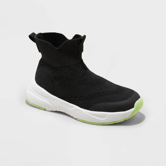 Cat & Jack Toddler Sneakers Black 6T Boys