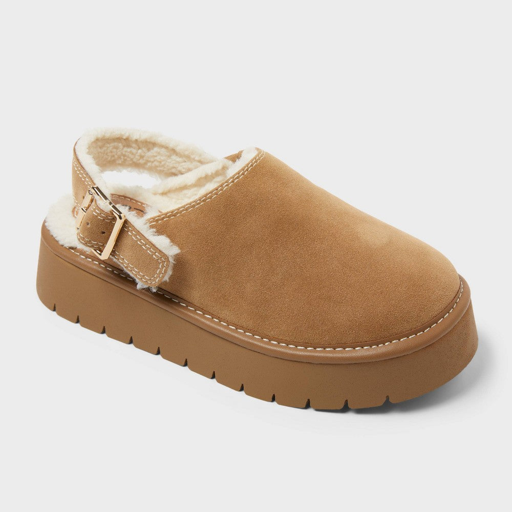 Art Class Girls' Paisley Cozy Clogs Brown 13