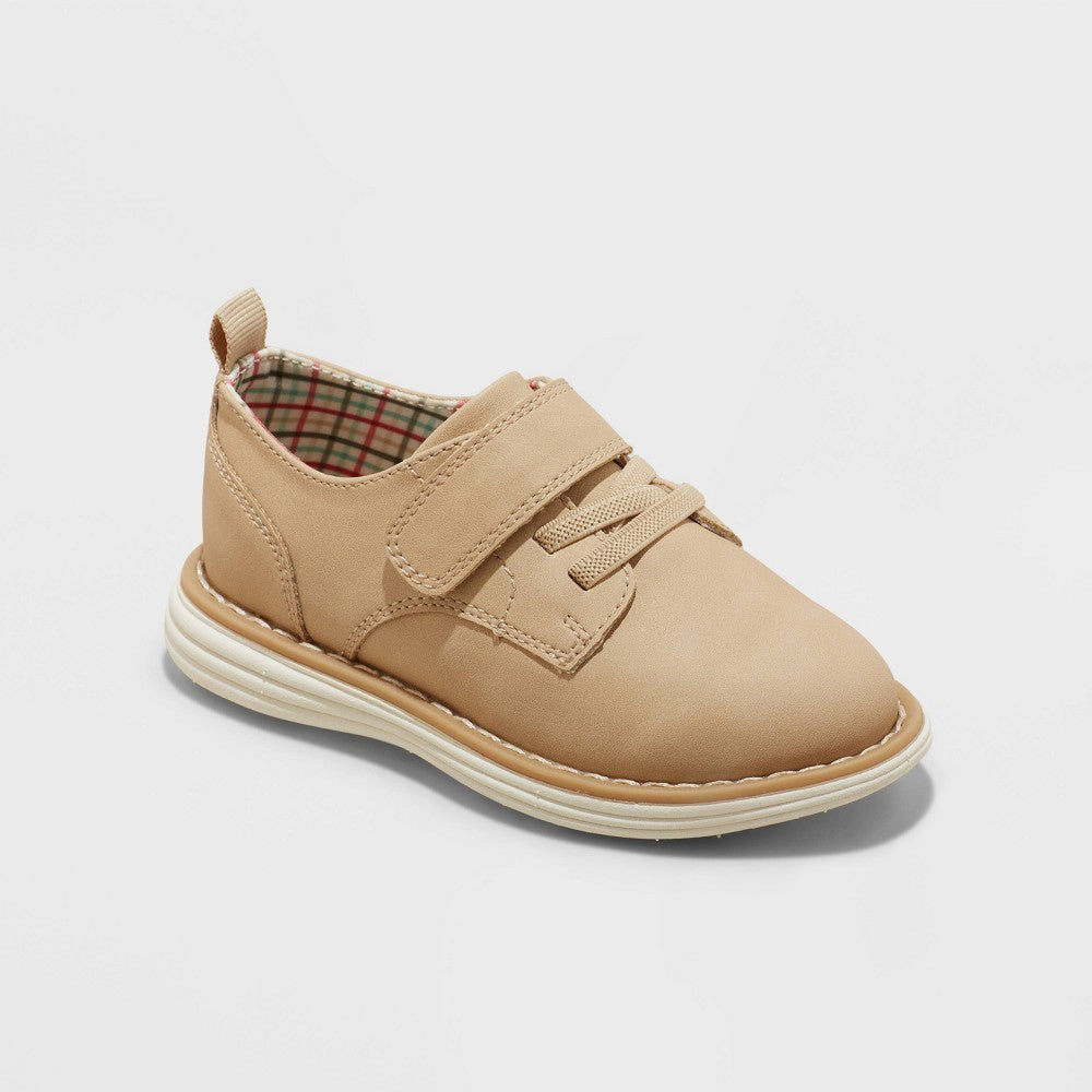 Cat & Jack boys Nickola Dress Shoes Tan 8T