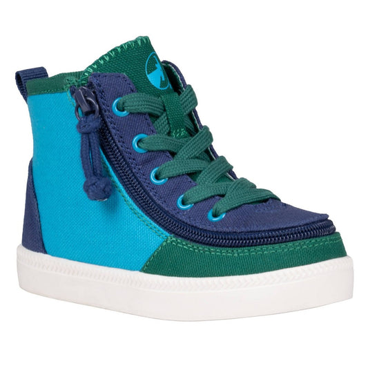 BILLY Footwear Toddler boys Haring Sneakers Green/Blue 12T