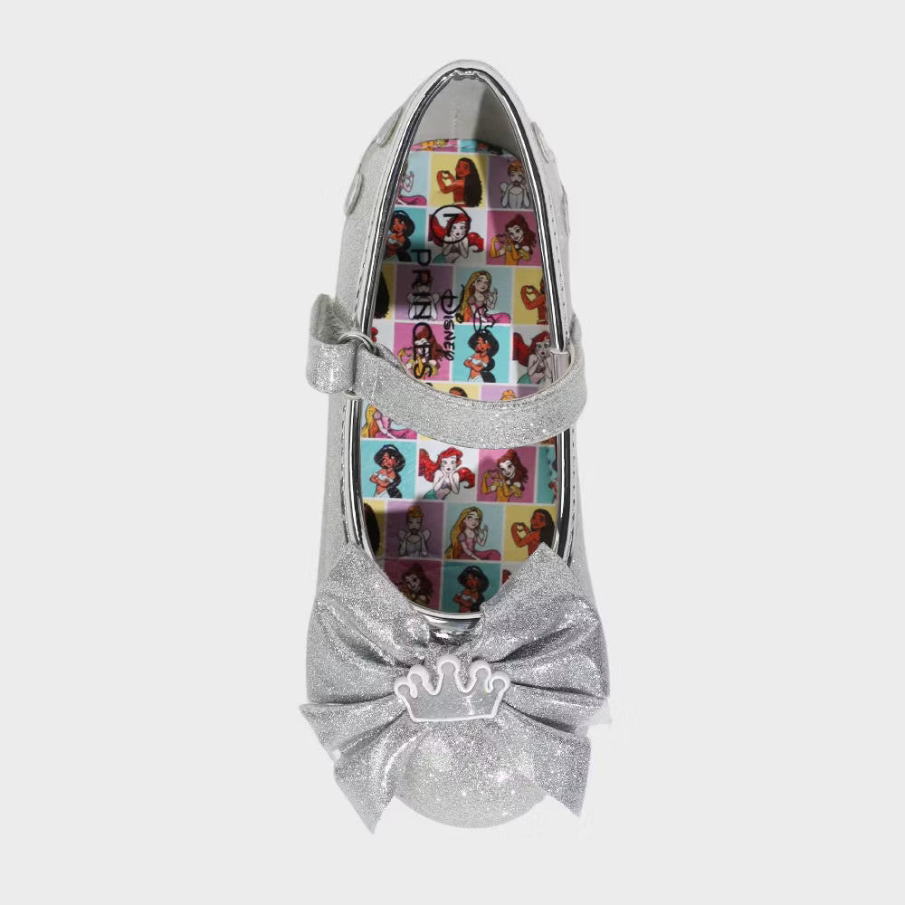 Toddler Girls' Disney Mary Jane Heels - Adjustable Strap, Block Heel, Textured