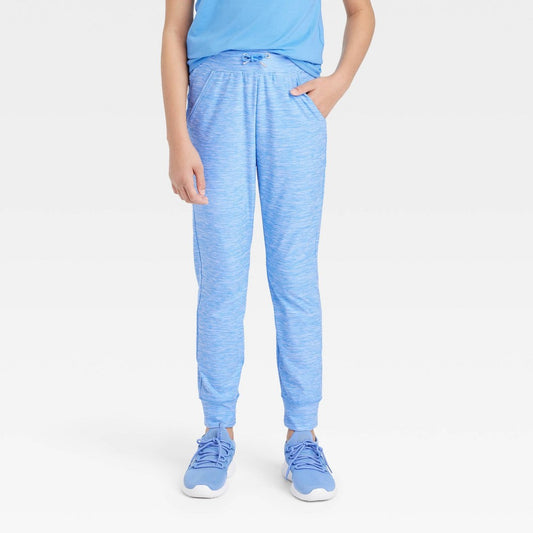 All in Motion Aqua Blue Soft Stretch Joggers - M boys