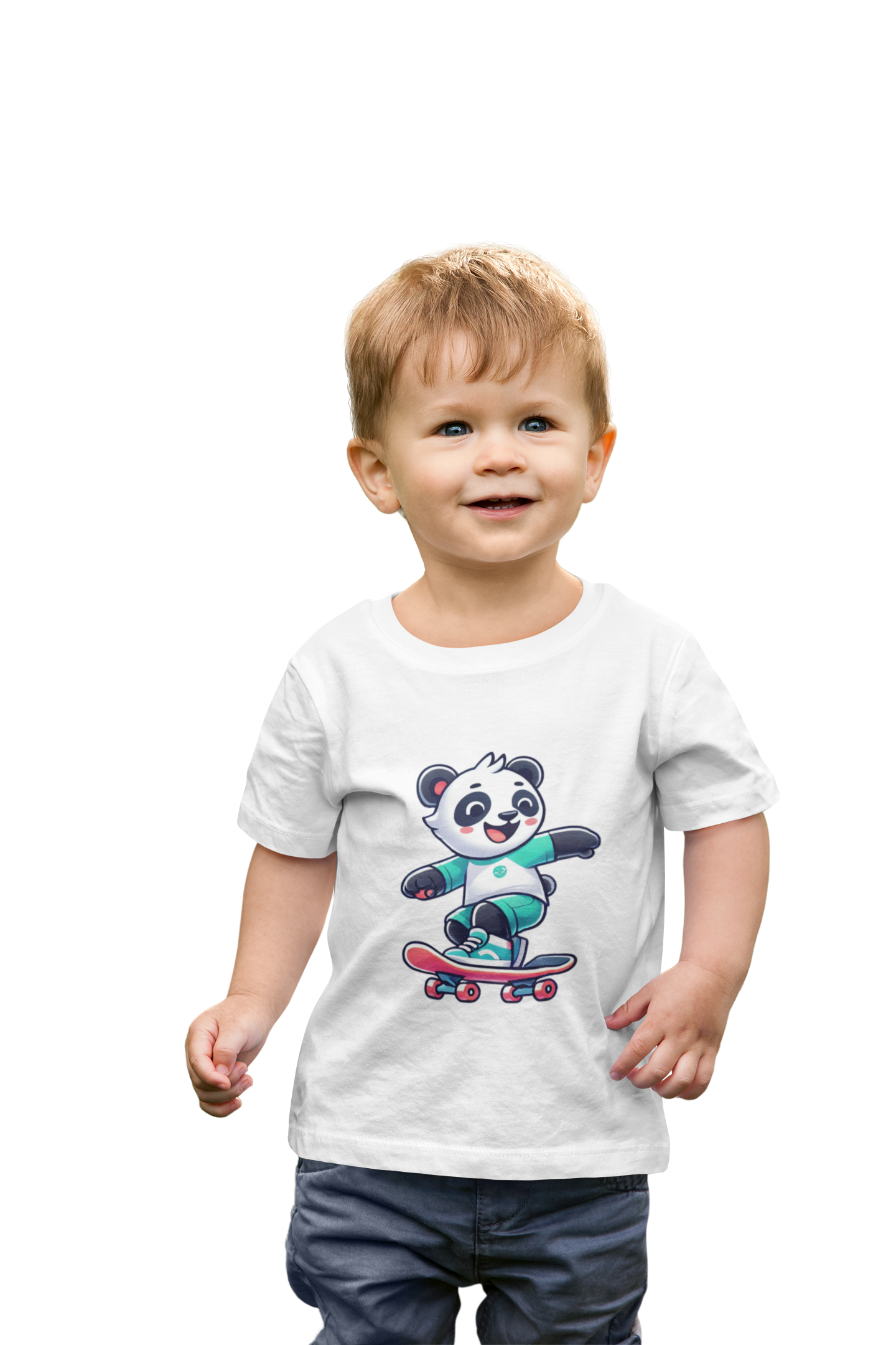 Panda Skateboard T-Shirt