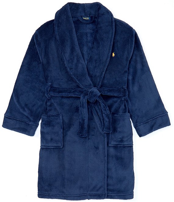 Polo Ralph Lauren Big Boys Terry Robe Newport Navy L