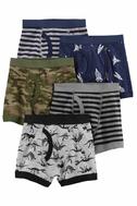 Carter's 5pack boxer Briefs boys sizes 4-5