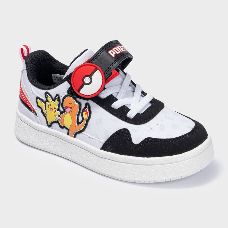 Pokemon Boys Sneakers White 2