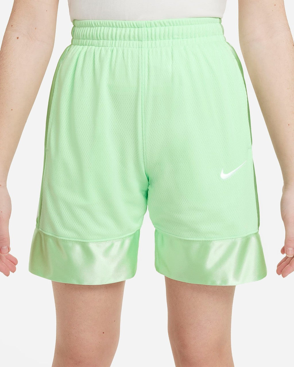 Nike Dri-Fit Elite 23 Shorts XL Vapor Green Drawstring