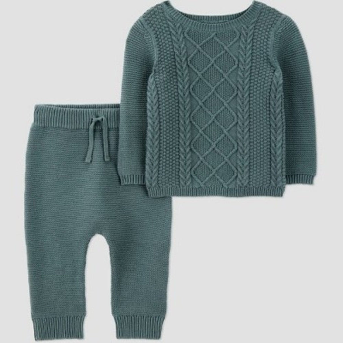 Carter's  Baby Boys' 2pc Cable Knit Sweater 
Set Newborn