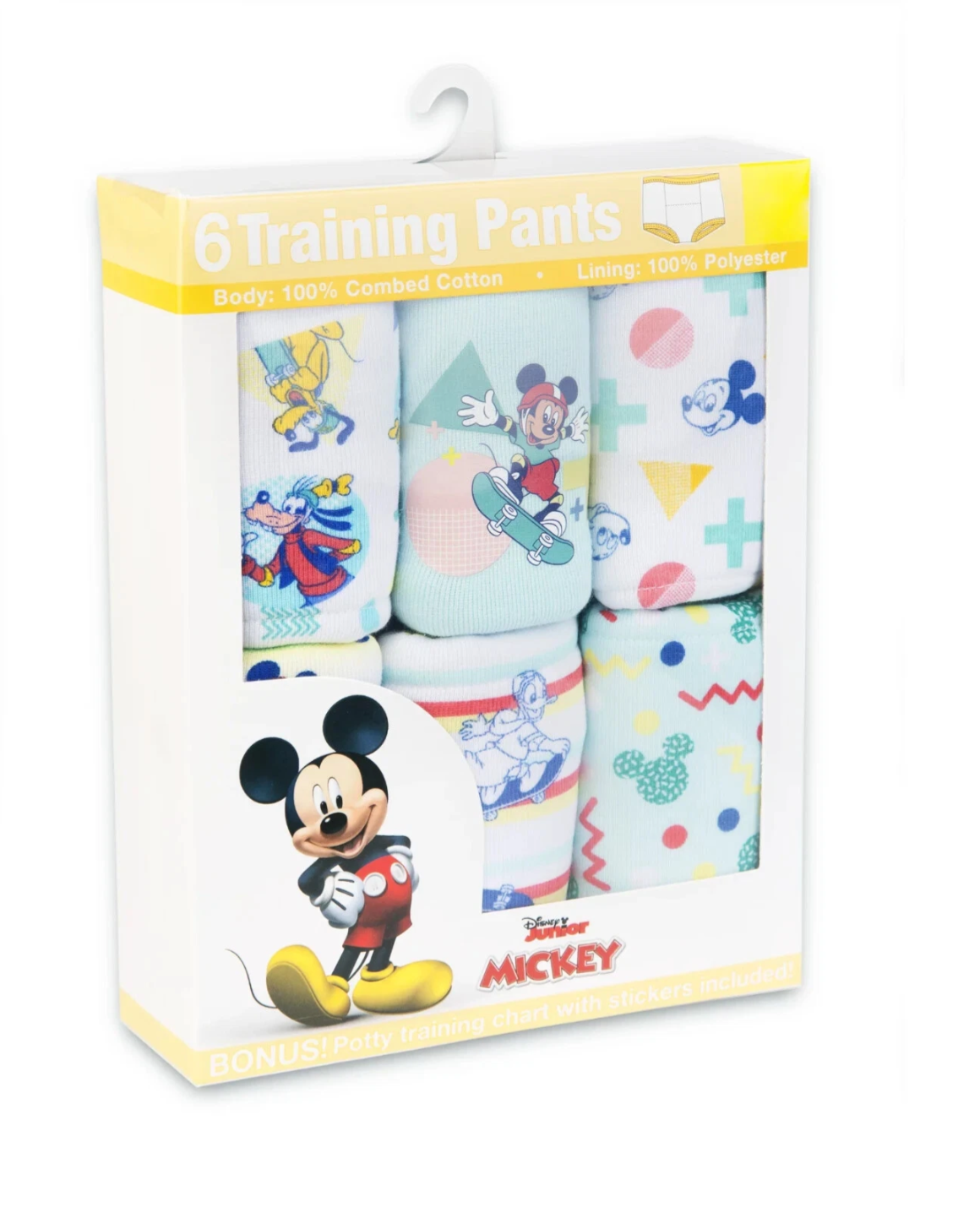 Disney boy 3T Mickey Training Pants 6pack