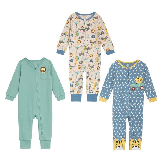 Baby Animal Print Sleepers koala  3pack coverall boy 18M
