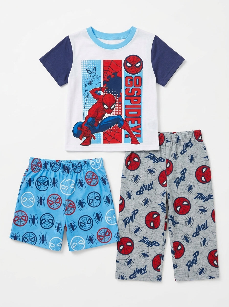 Marvel Spider-Man boy 3pc Pajama Set 2T