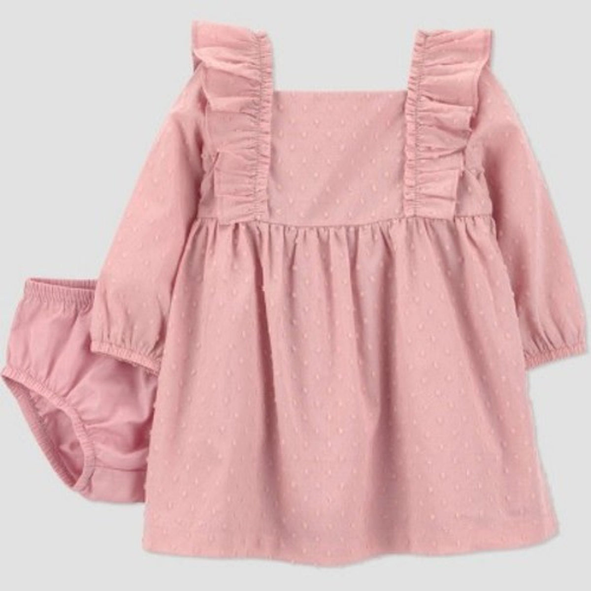 Carter's Baby Girls' Ruffle Dress Set - 
Newborn