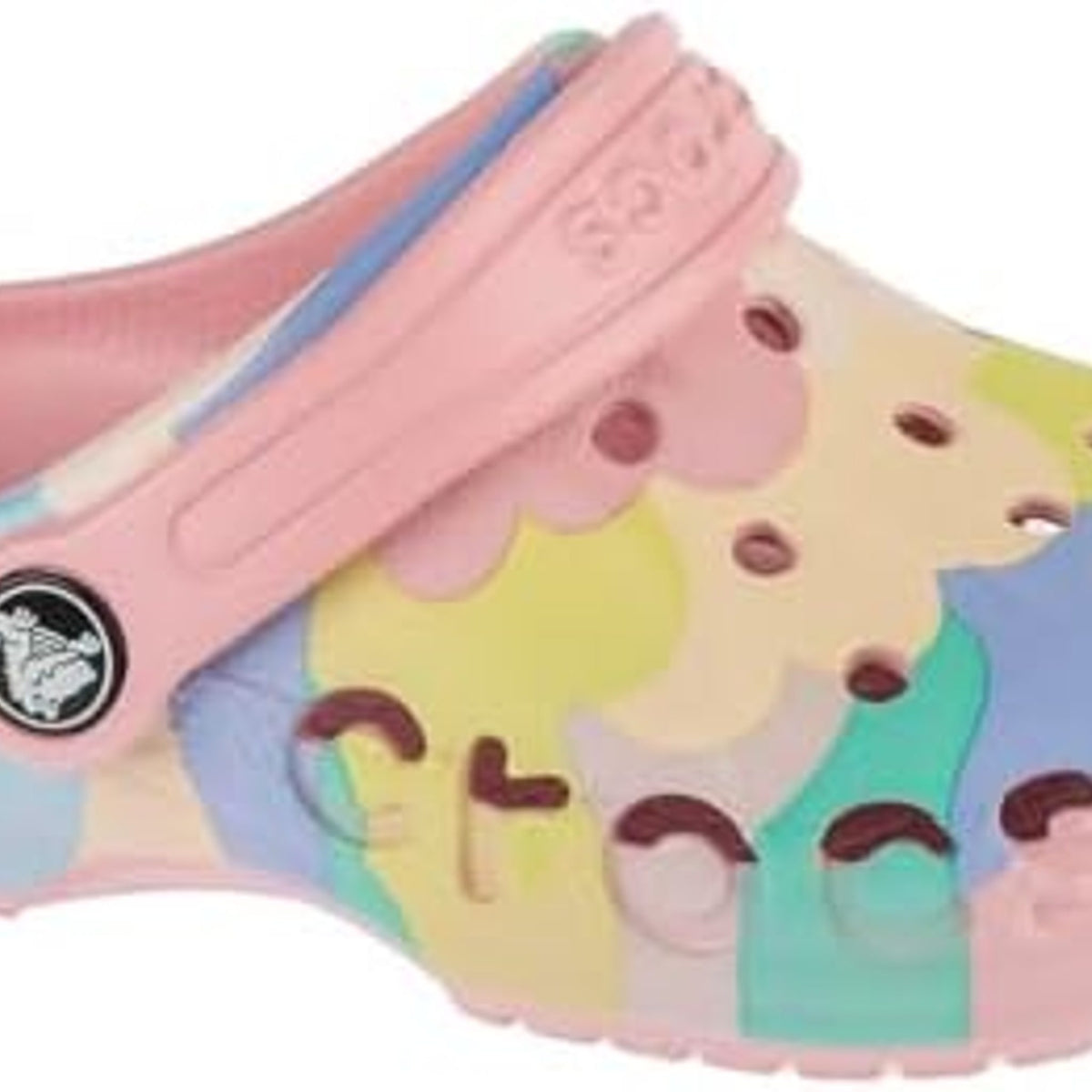 Crocs Baya Seasonal Printed Clog Girls Pink Size 2 (32/33)