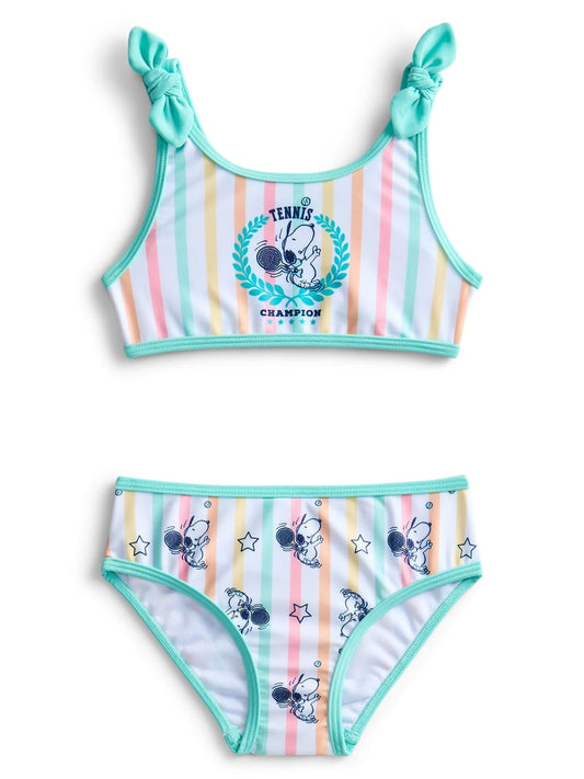 Snoopy Tennis Bikini Set girl 3T