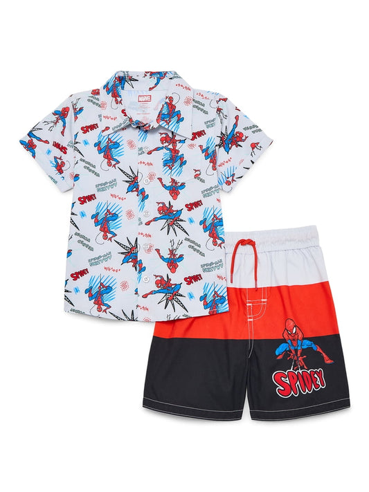Marvel Spider-Man boy Shirt & Shorts Set 2T
