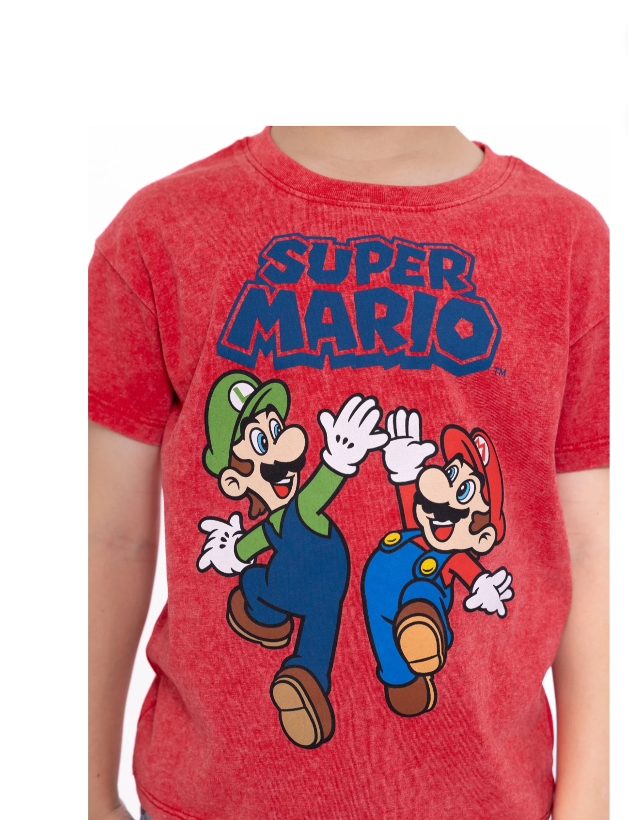 Super Mario Red Kids T-Shirt