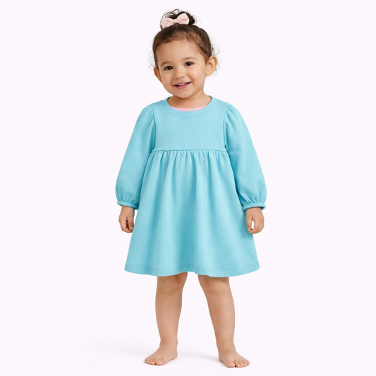 Epic Threads Toddler Girls Solid French Terry Dress
