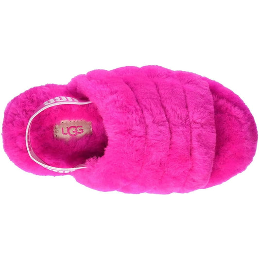 UGG Fluff Yeah Shearling Slides, baby girl 4T