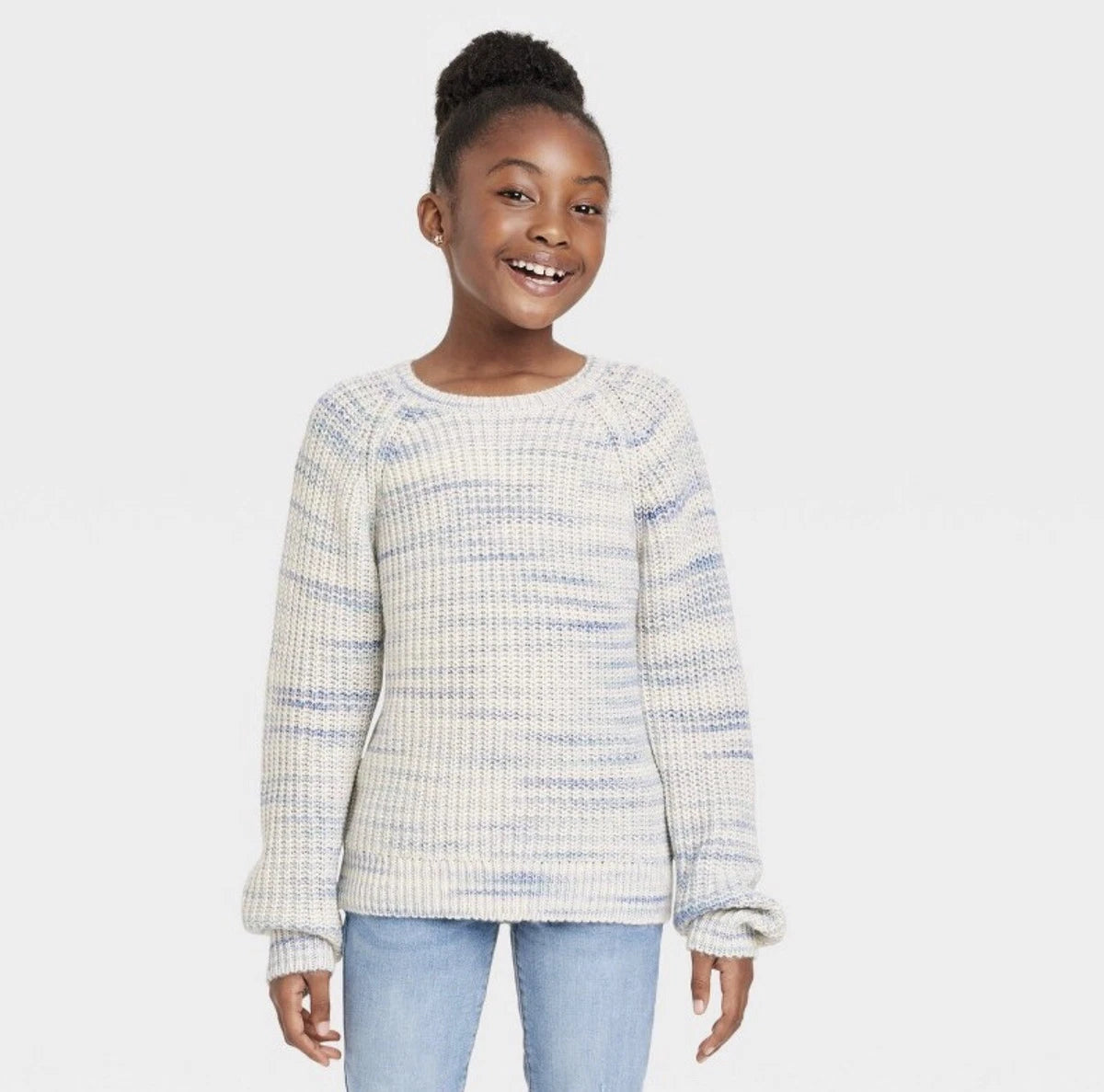 Girls'Pullover Sweater - Cat & Jack