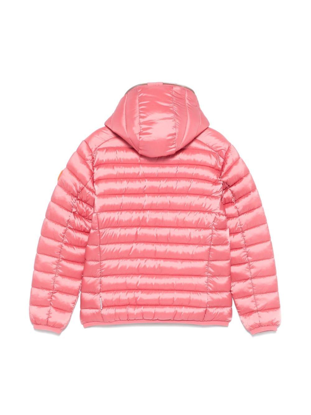 Save The Duck Pink Puffer Jacket girl 
8