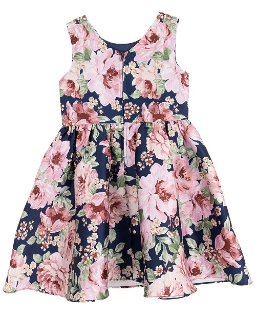 Rare editions Girls' Floral Party Dress 3T