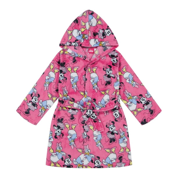 Disney Minnie 3-Pc Super Soft & Cozy Hooded Robe & Pajama Set