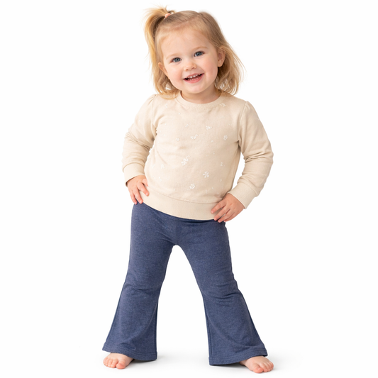 Carter's Carter's Cream Sweater and Flare Pants Set