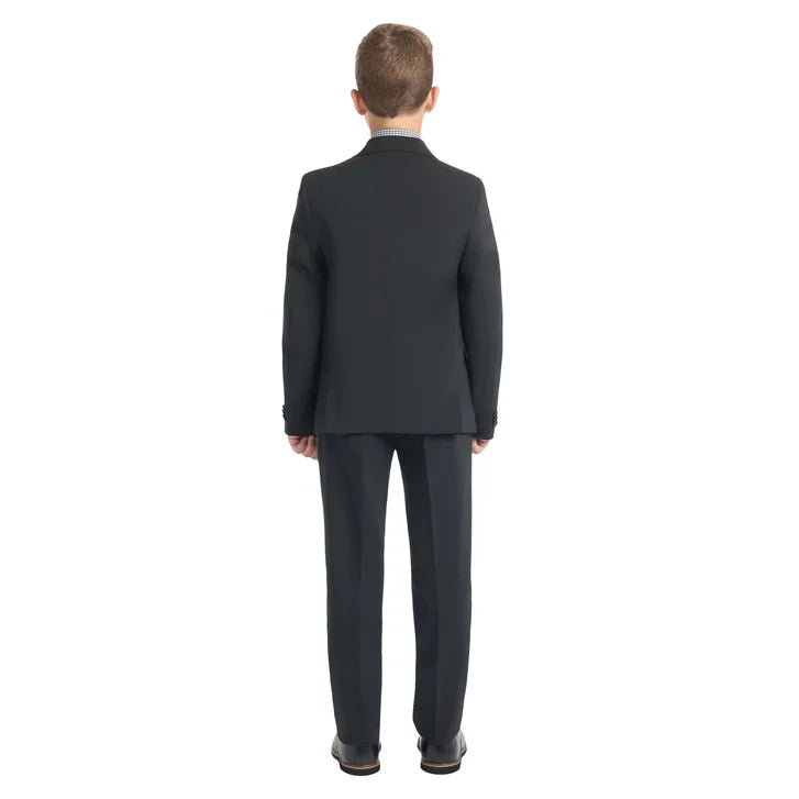 Kenneth Cole Reaction Boys' Slim Fit Suit Navy, Size 12R Set 2pc