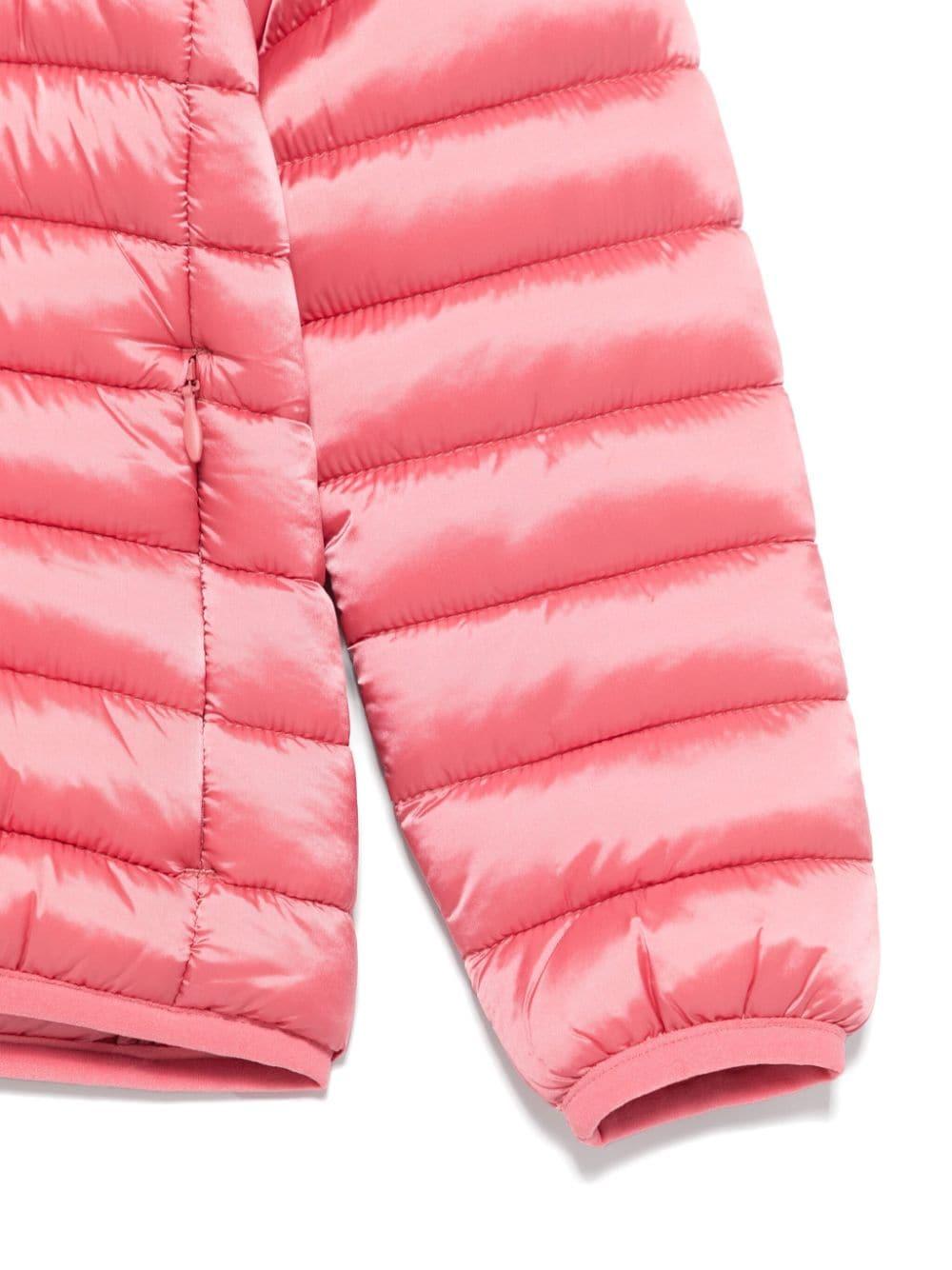 Save The Duck Pink Puffer Jacket girl 
8