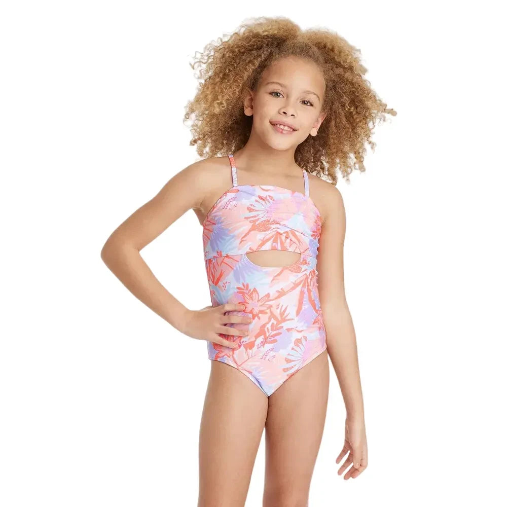Art Class Girls' Tropic Oasis Swimwear Size L